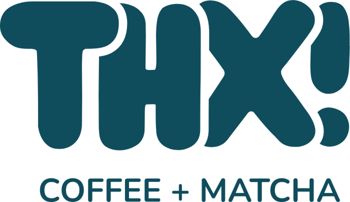 thx! coffee + matcha